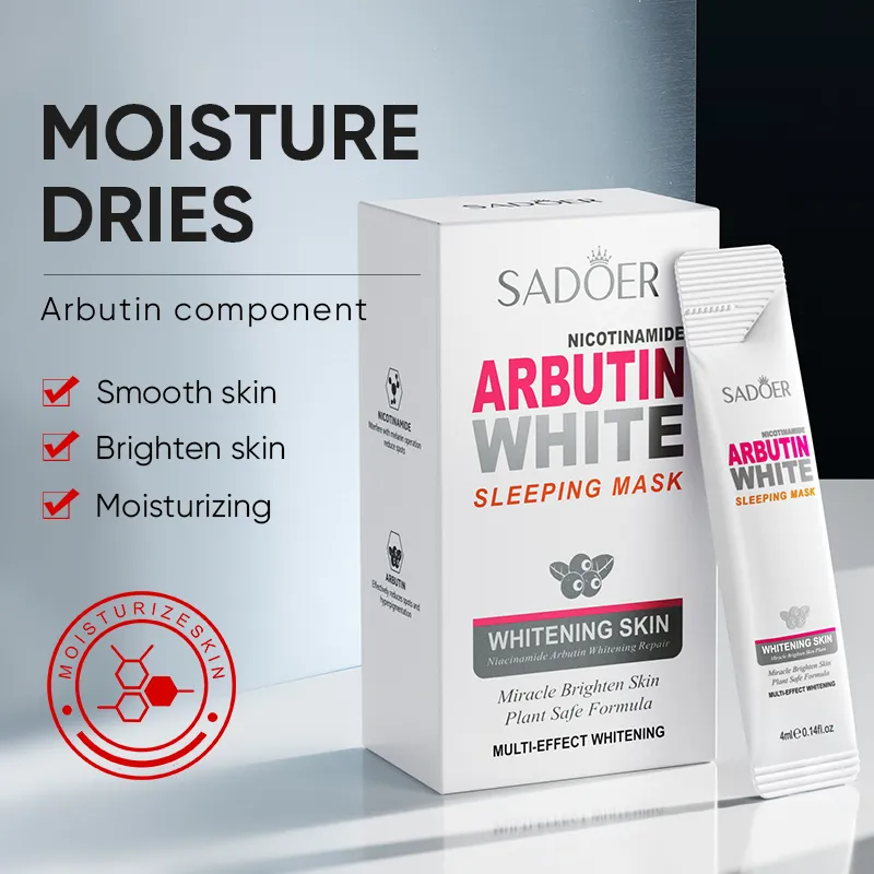 SADOER Mascarilla reparación nocturna con Nicotinamida y arbutina 20 sobres cod. DR110