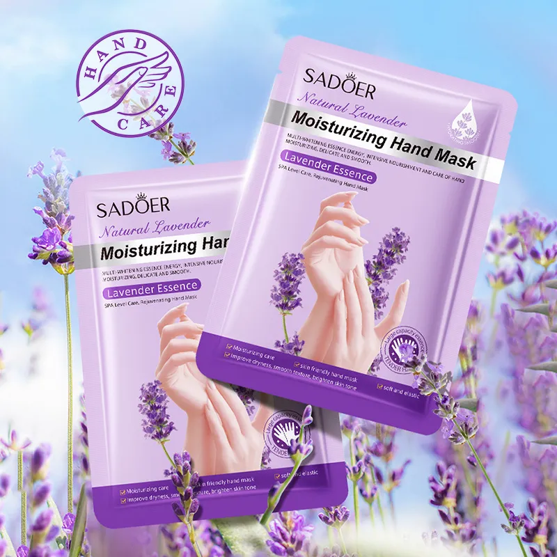 SADOER Mascarilla hidratante para manos con esencia de lavanda cod.DR085