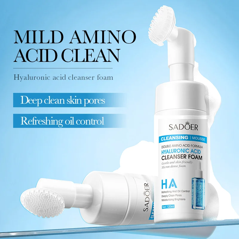 SADOER Espuma limpiadora con &aacute;cido hialur&oacute;nico 120 ML cod.DR024
