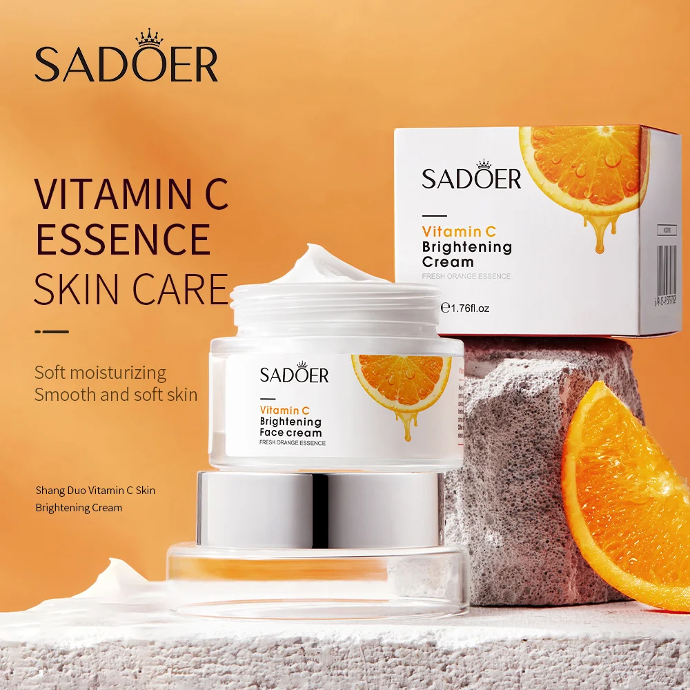 SADOER Crema hidratante facial con esencia de vitamina C 50gr cod.DR128