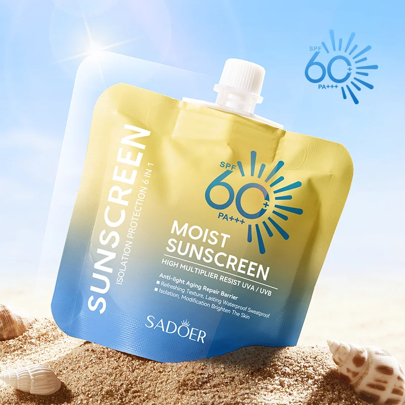 SADOER High protection sunscreen SPF60+ PA+++ 30g COD。 DR032