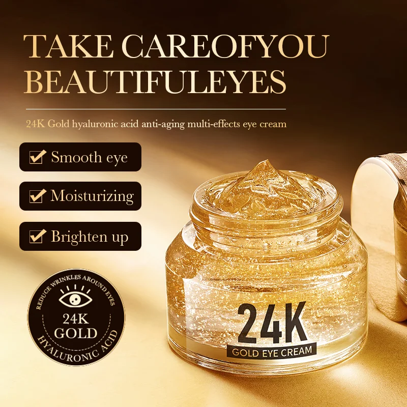 ZOZU Crema contorno de ojos con ácido hialurónico 24K 40gr COD. DR037