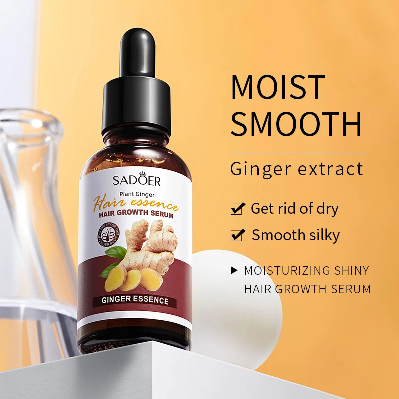 SADOER Serum de crecimiento capilar con Jengibre 30ML COD. DR067
