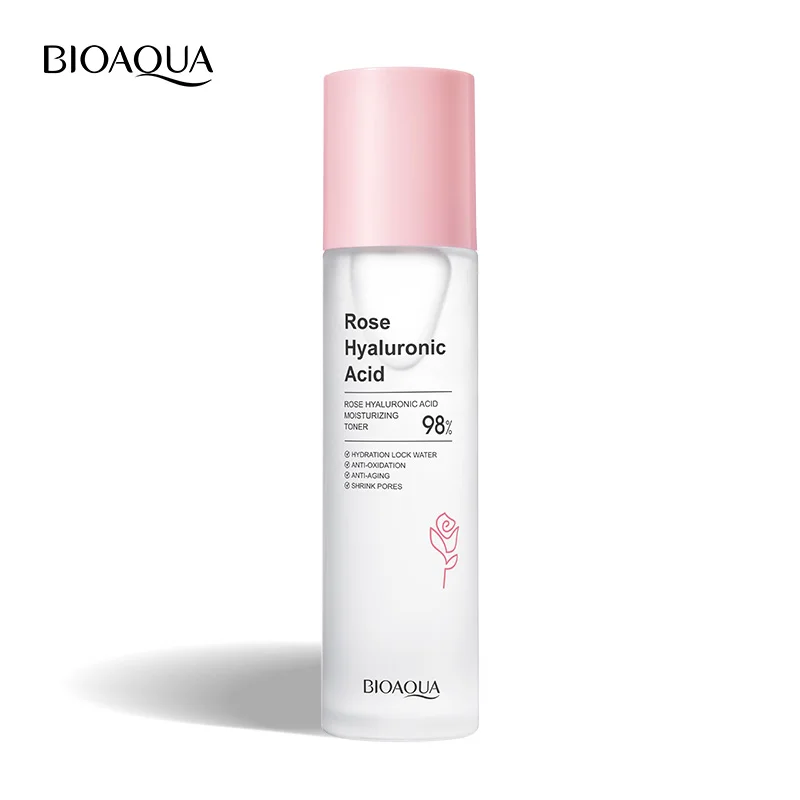 BIOAOUA t&oacute;nico facial con &aacute;cido hialur&oacute;nico y esencia de rosas 100ml cod.DR090